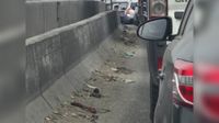 Panamericana Norte: reportan que el Intercambio Vial Habich se encuentra en mal estado y lleno de basura