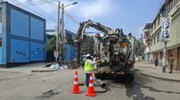 San Juan de Miraflores: casas inundadas de aguas residuales tras colapso de desagüe en Pamplona Alta