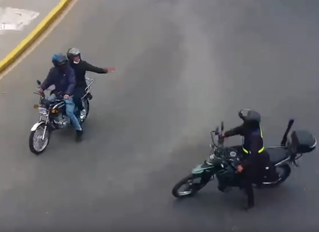 Persecución de delincuentes llegó hasta San isidro