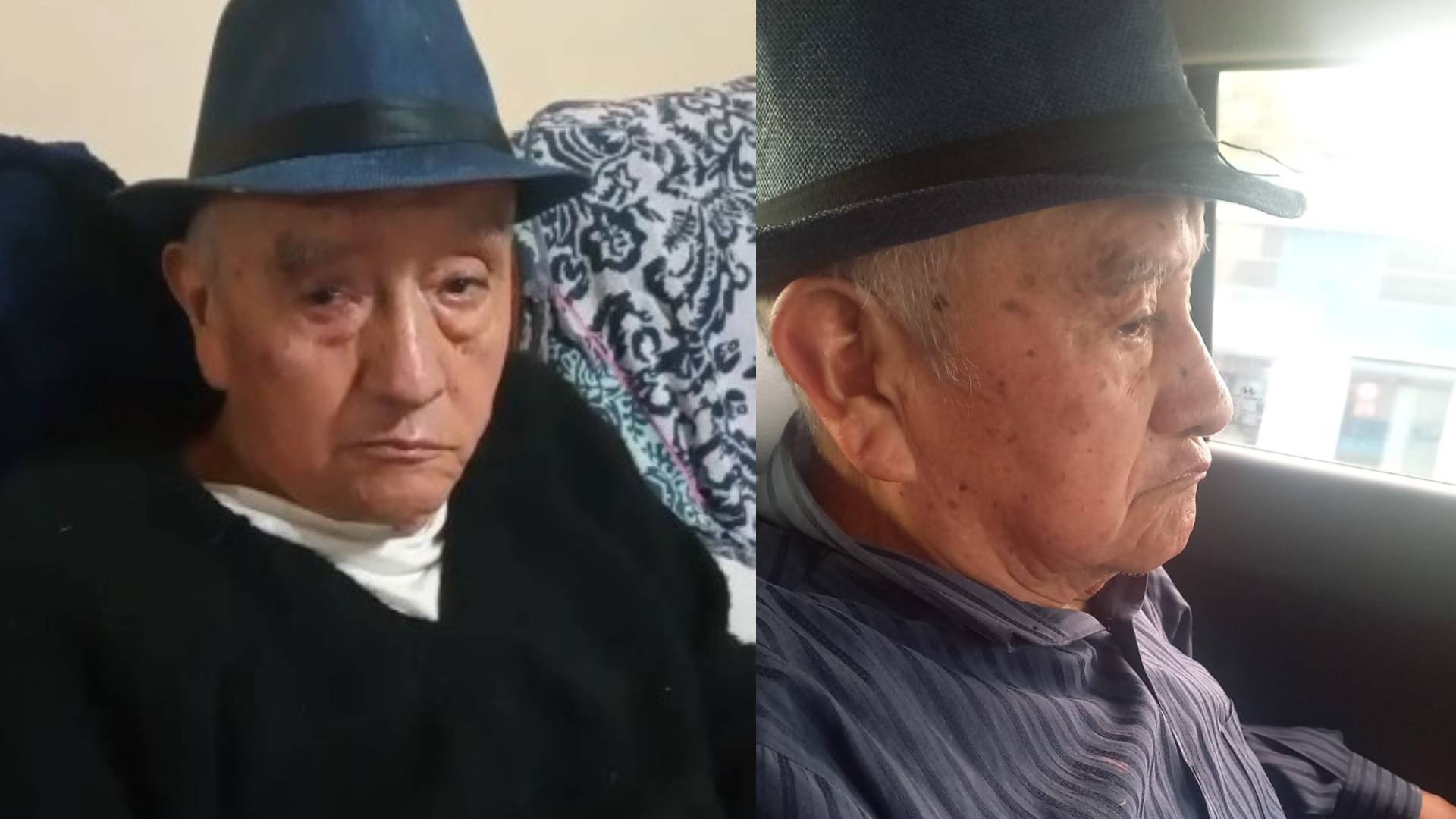Anciano de 81 años se reencuentra con su familia tras estar desaparecido por más de 72 horas