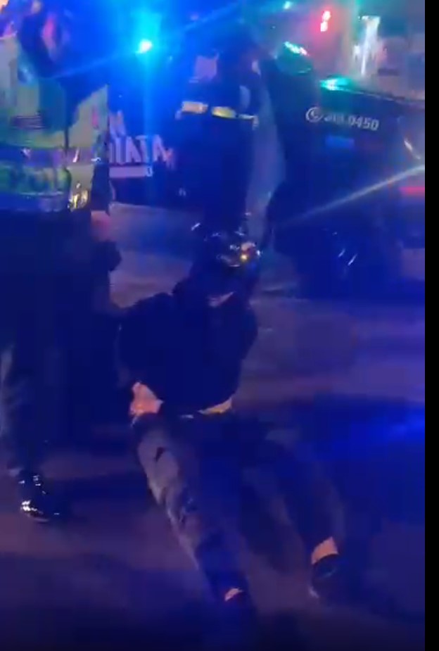 Motociclista huyó por cuatro distritos de Lima