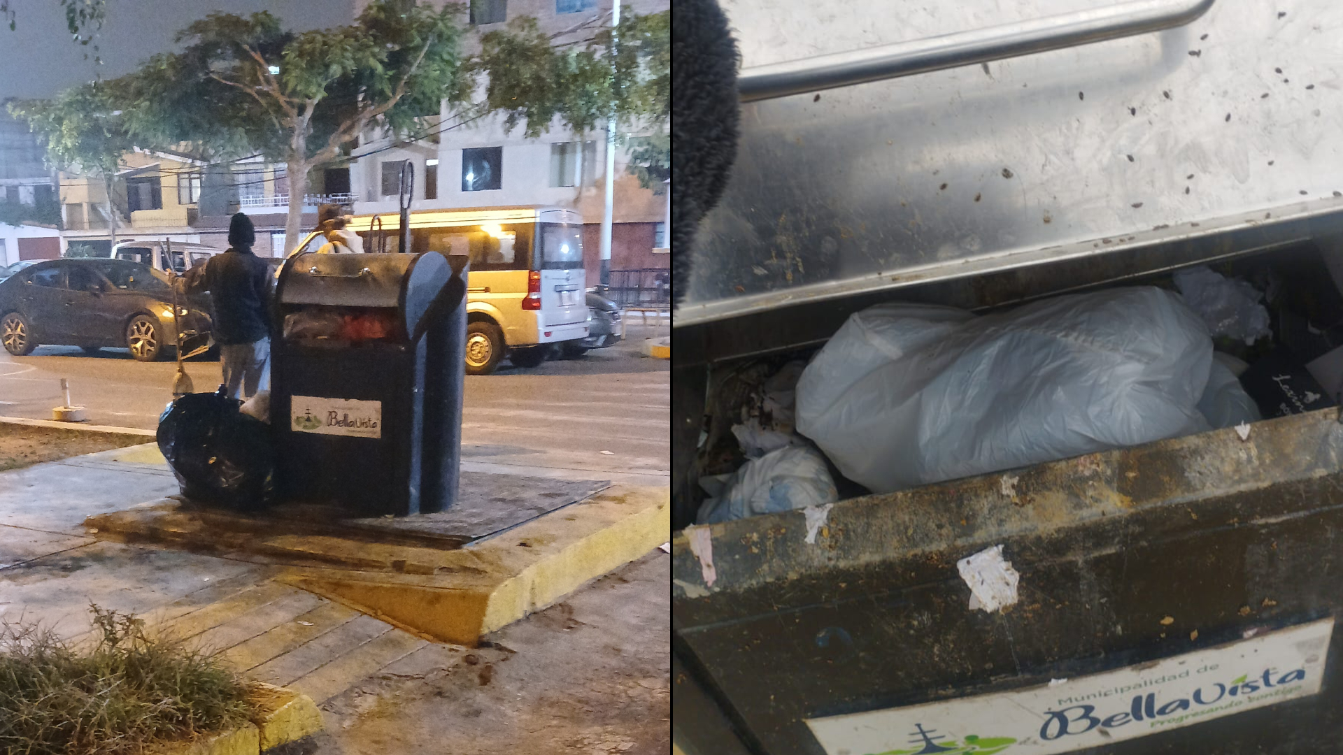 Callao: vecinos reportan que no recogen la basura de un contenedor de la calle 30C