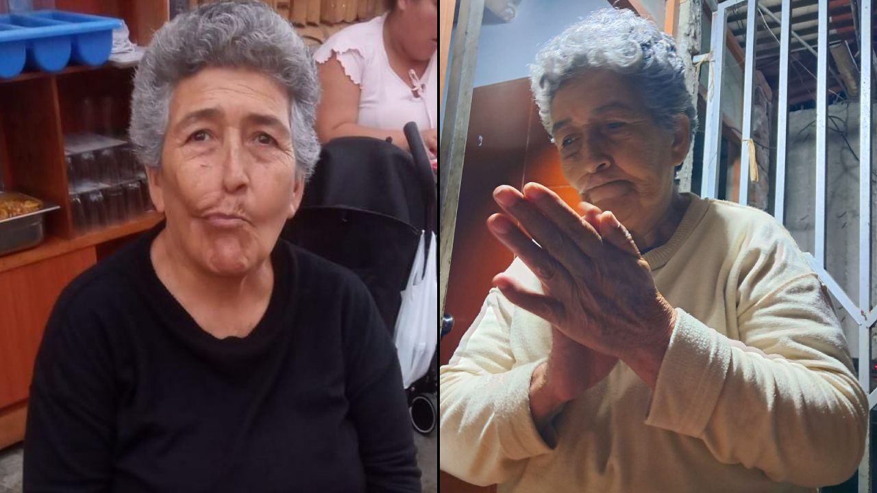 Trujillo: adulta mayor con esquizofrenia se había ido a Lima y regresó a su casa