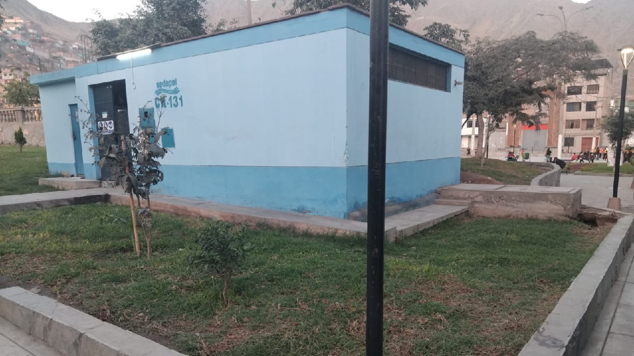 San Juan de Lurigancho: se atendió el aniego tras colapso en el parque N° 6 de Campoy 