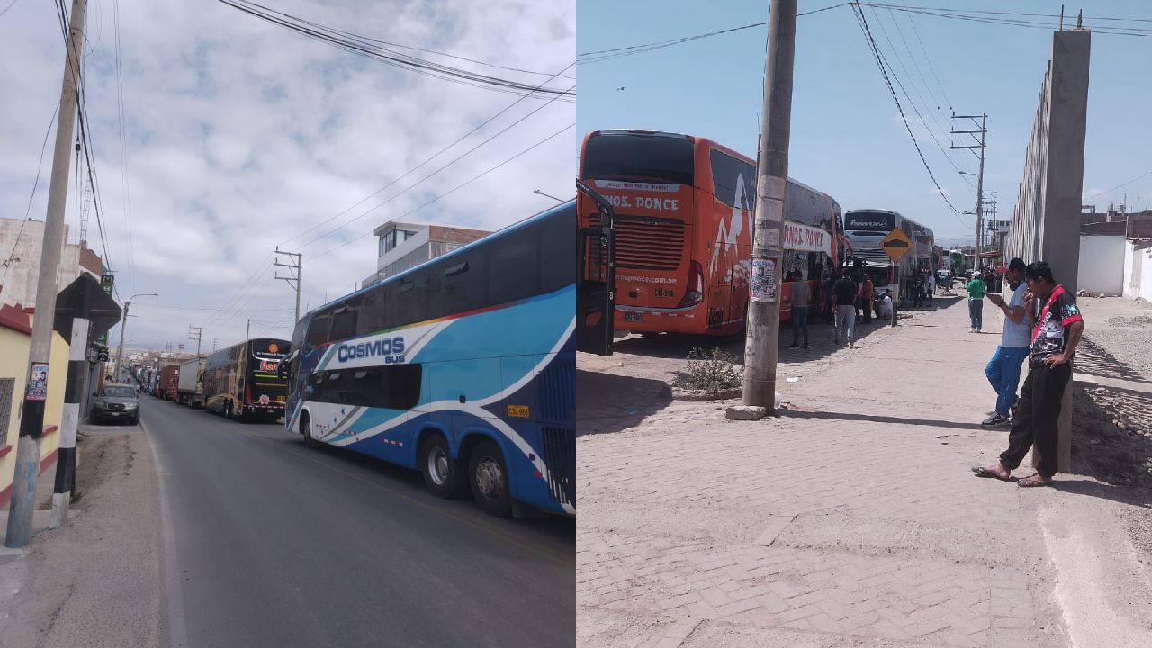 Arequipa: pasajeros que se dirigen a Lima estuvieron varados en Chala tras protesta de mineros artesanales 