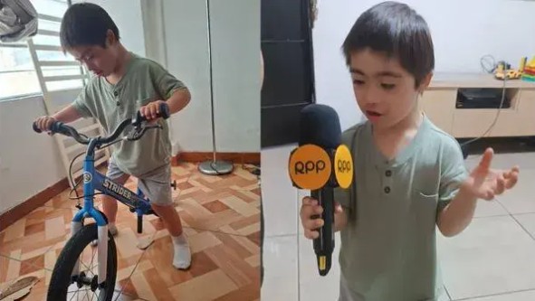 ¡Vuelve a sonreír! Donan bicicleta a niño tras denuncia de robo