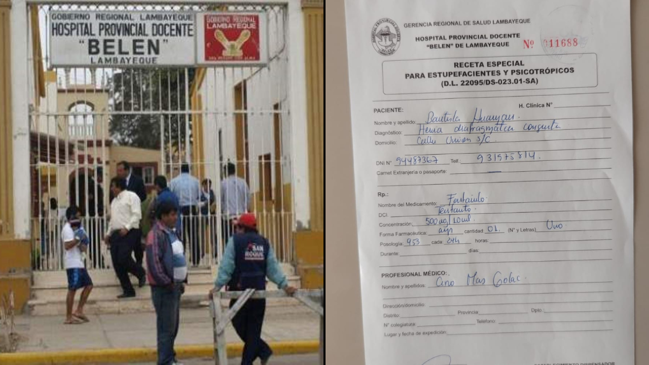 Lambayeque: bebé recién nacido con mal congénito necesita traslado urgente a hospital de Lima