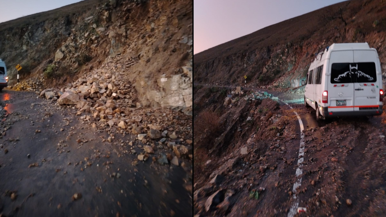 Ica: huaico en Molletambo deja a personas varadas que venían de Huancavelica [VIDEO]