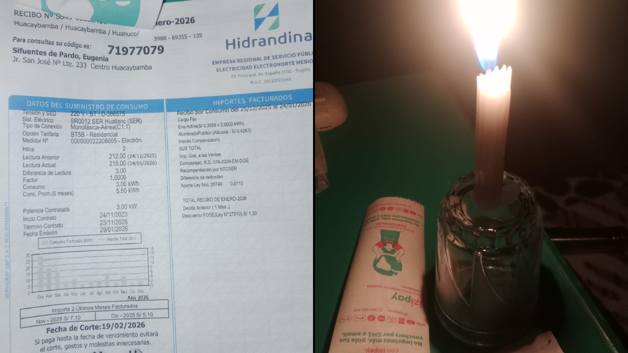 Las lluvias constantes afectan a la ciudadanía y en la noche corren peligro