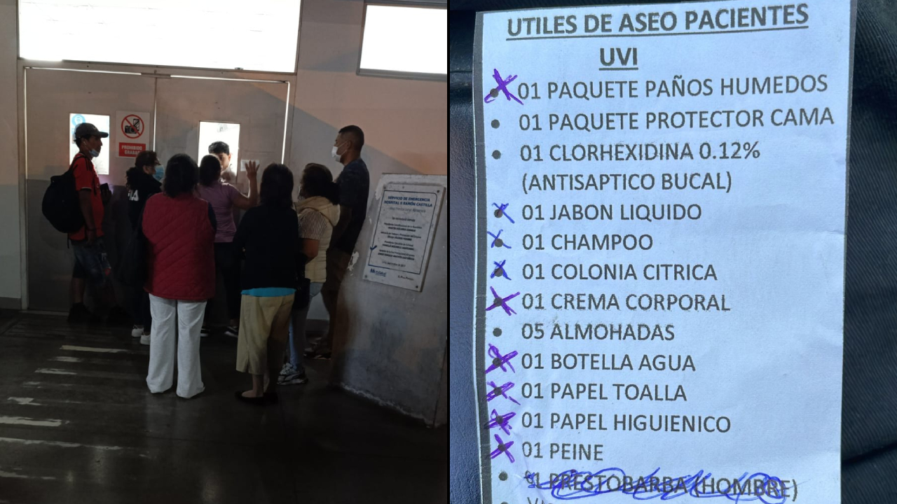 Adulta mayor que sufrió un derrame UCI necesita ser trasladara al hospital Almenara
