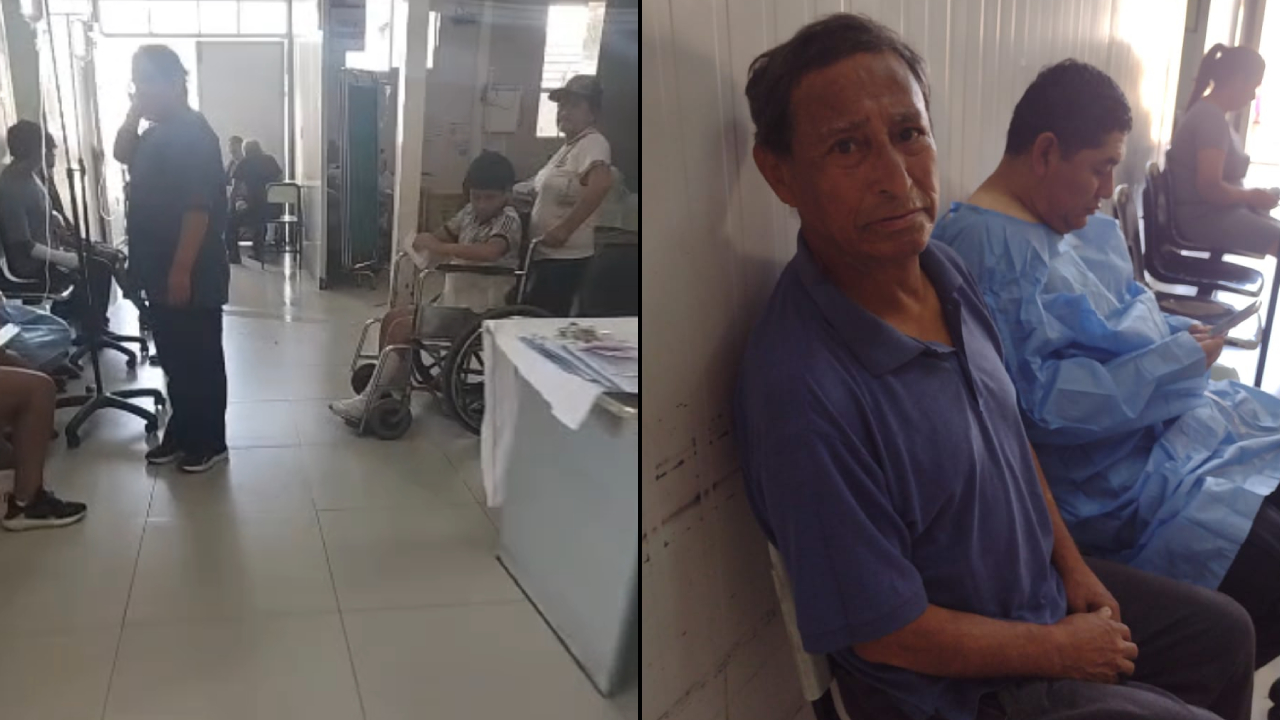 El señor esperó por más de ocho horas para ser atendido
